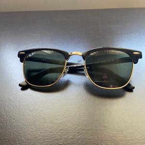 Ray ban clubmaster sunglasses- gently used